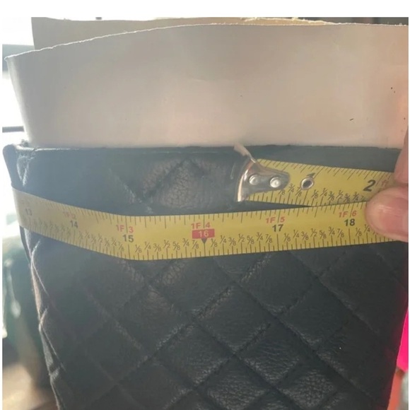 Kate Spade ♠️ Black Quilted Riding Leather Boots Size 7 🥳 - Picture 12 of 12